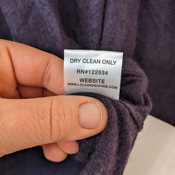 Lola & Sophie Silk and Cashmere sweater with tie sleeves - Picture 7 of 7